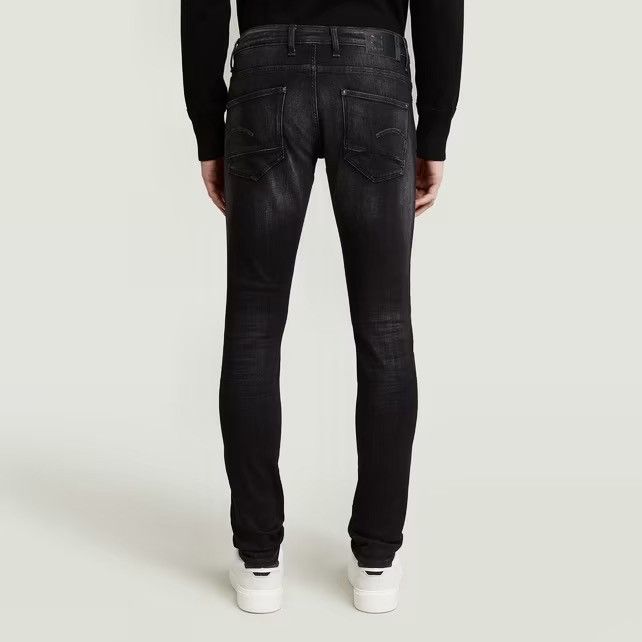 G-Star G-Star Raw Revend Skinny Mens Black Jeans Stretch Denim Slim Size US 31 - 2 Thumbnail