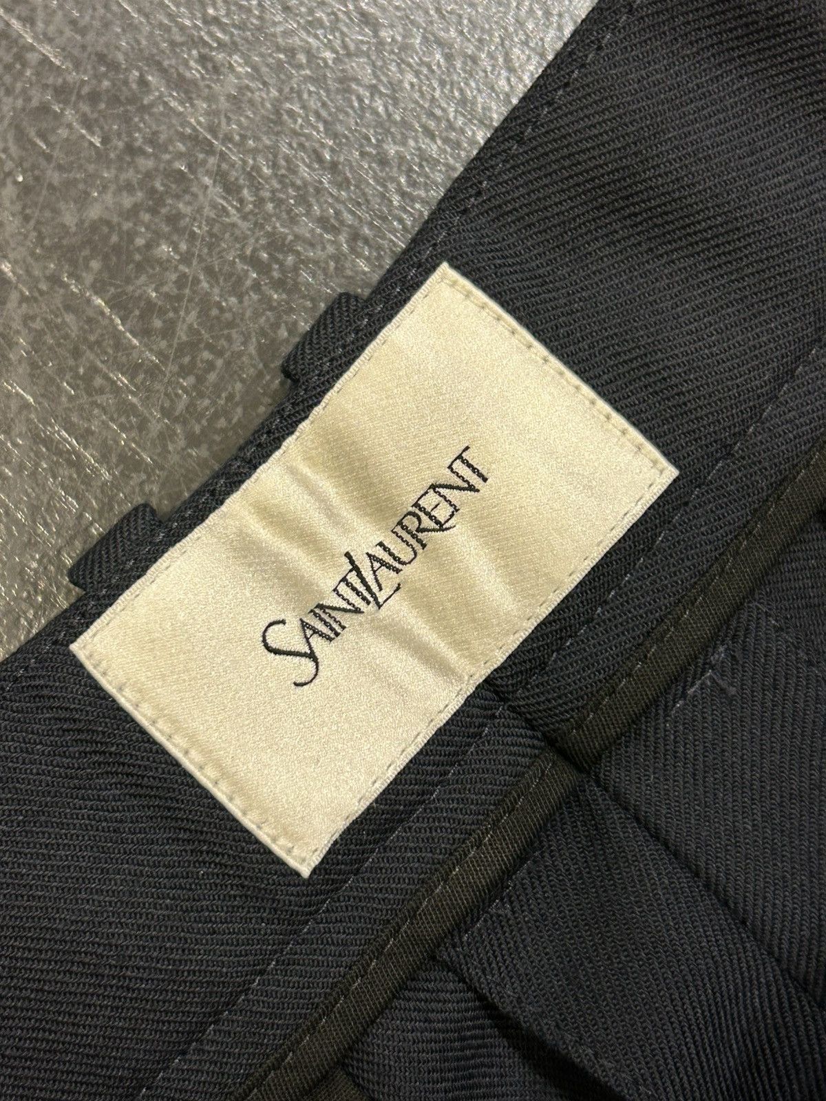 Saint Laurent Paris Saint Laurent Wide Leg Pants Size US 32 / EU 48 - 3 Thumbnail