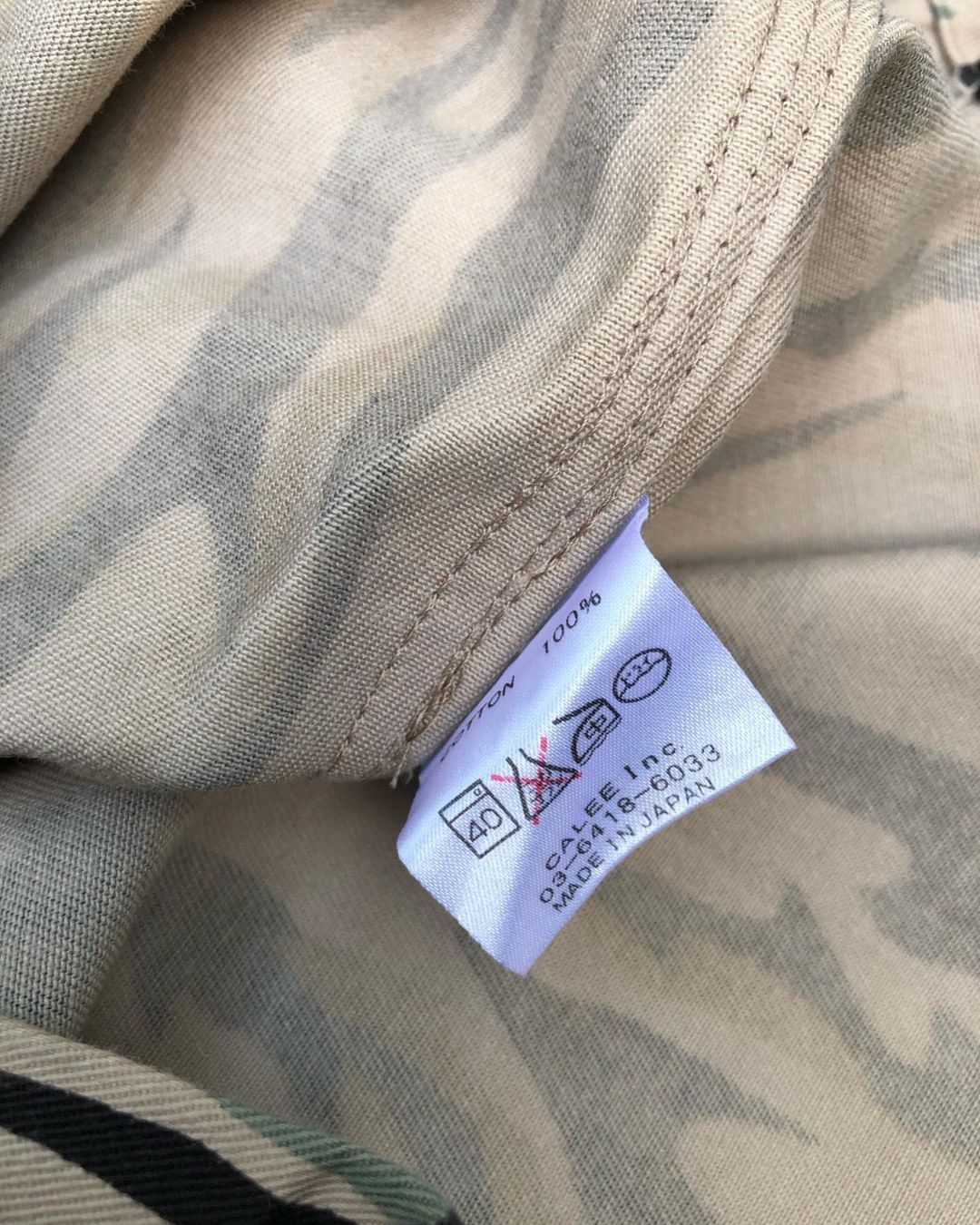 Japanese Brand Calee Supply Co Shirt Camo Size US M / EU 48-50 / 2 - 7 Thumbnail