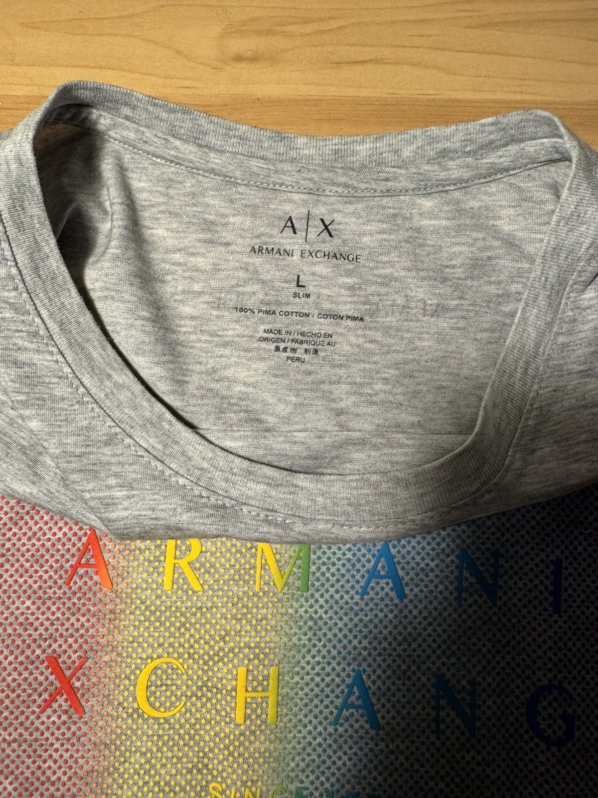 Armani Exchange Vintage Armani exchamge t shirt Size US L / EU 52-54 / 3 - 2 Thumbnail