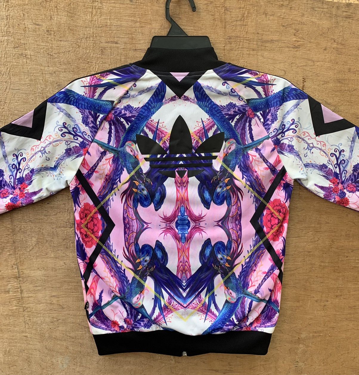 Adidas Adidas Floral Phoenix Full Print Track Jacket Size S / US 4 / IT 40 - 7 Thumbnail