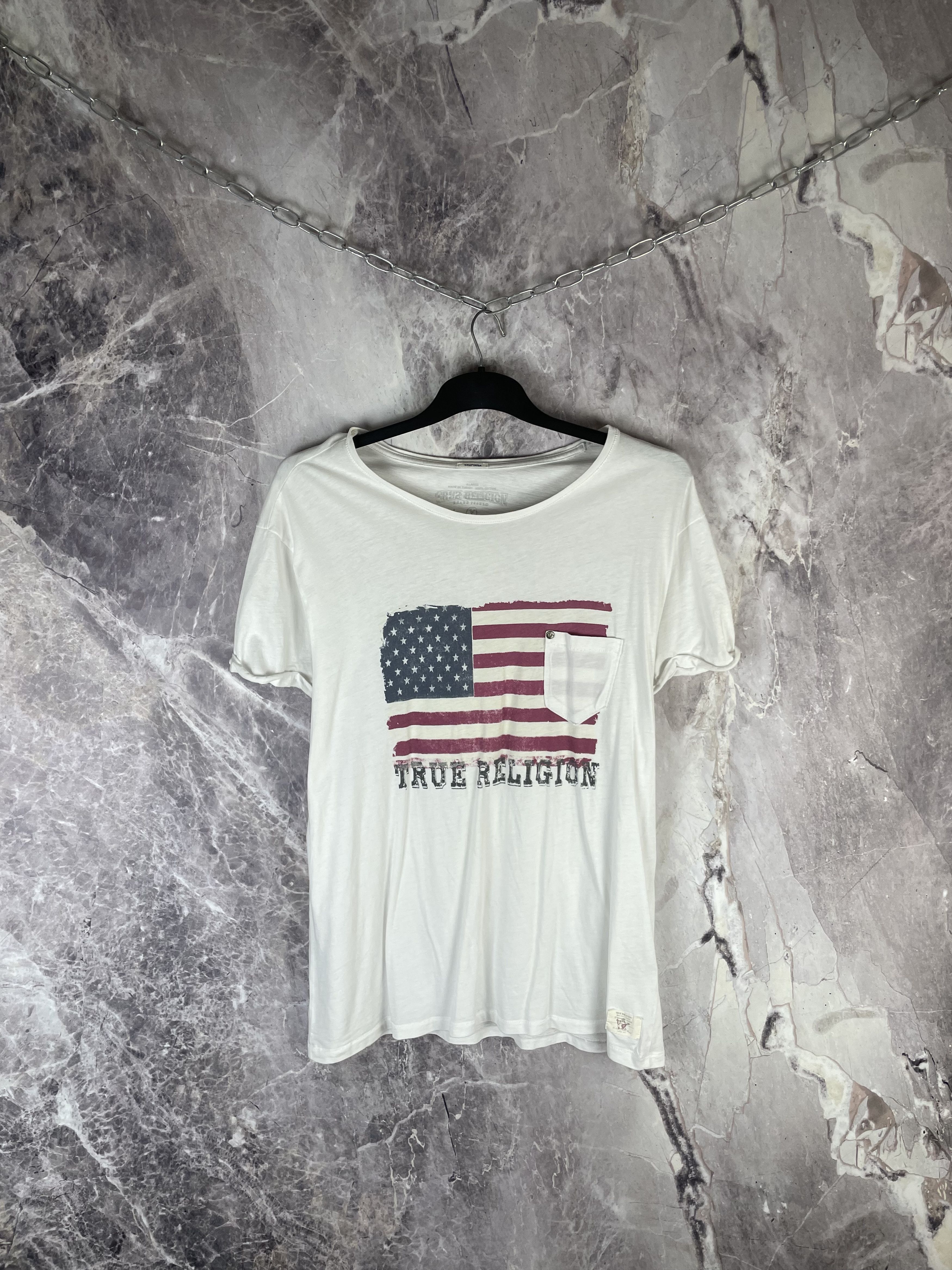True Religion True Religion USA Tee Big Logo Size US XL / EU 56 / 4 - 1 Thumbnail