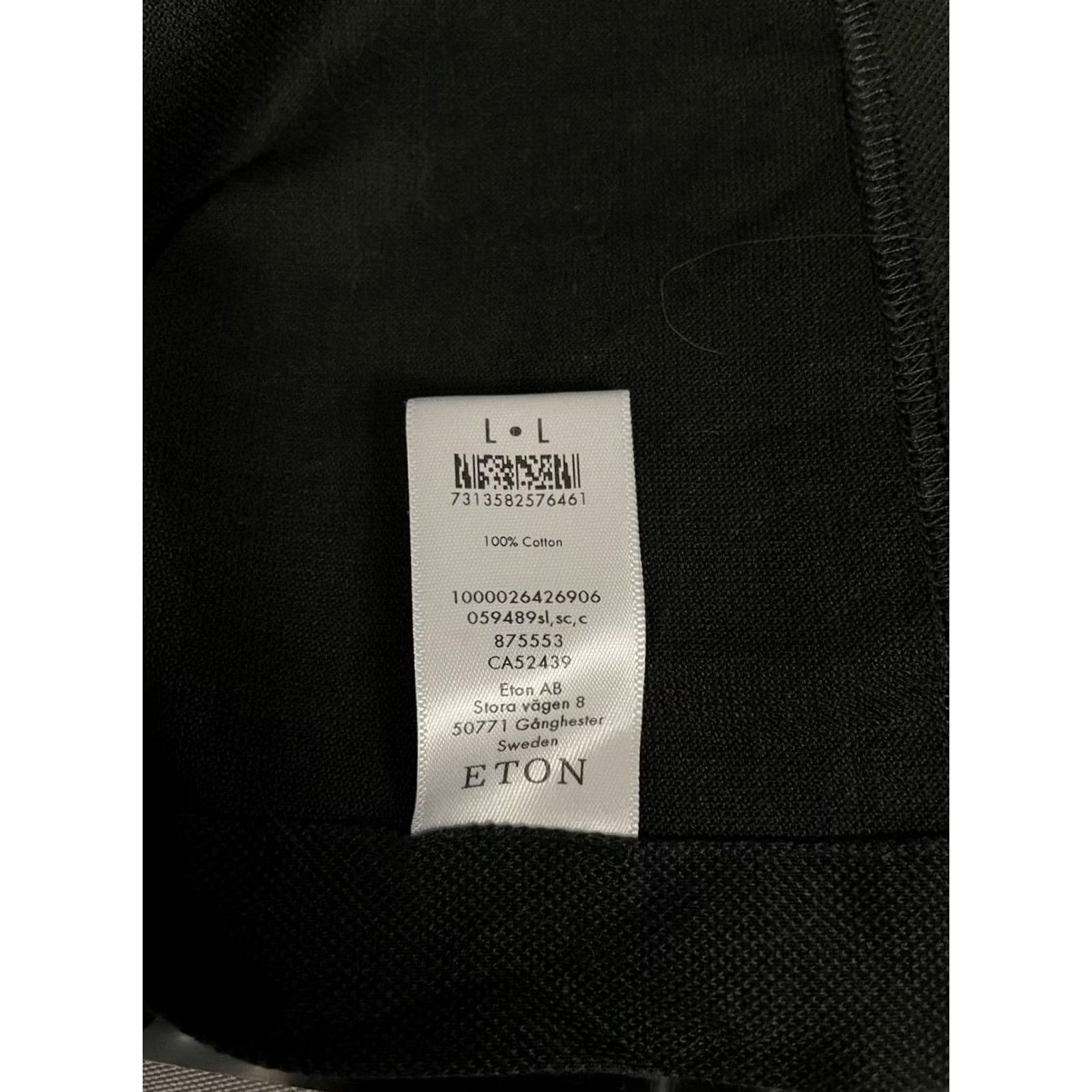Yves Saint Laurent Saint Laurent Eton Shirt Button-Up Slim Black Cotton L Mens Long Sleeve Casual Shirt Size US L / EU 52-54 / 3 - 4 Thumbnail