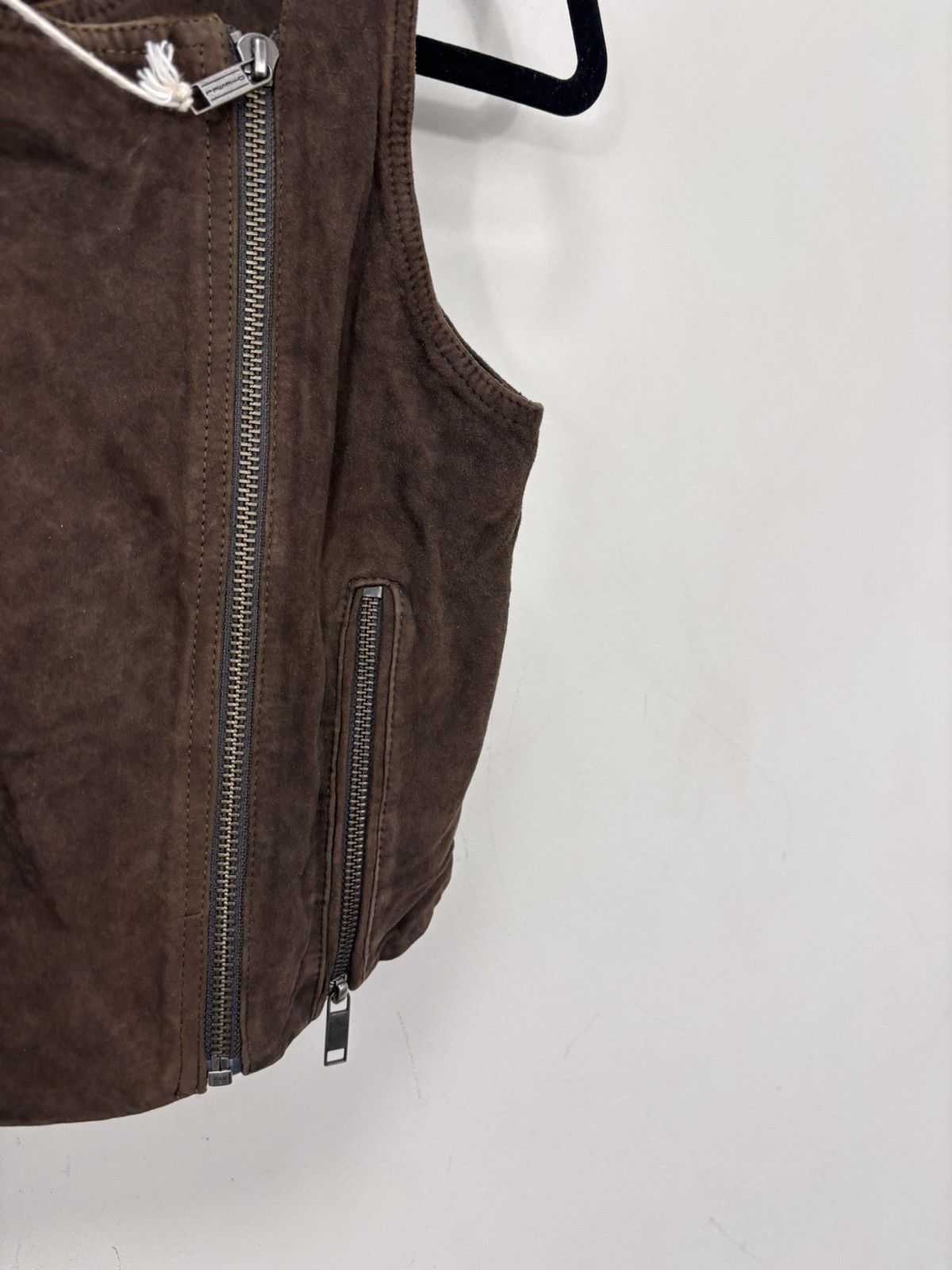 Diesel Diesel L-Zoe Women’s NWT Avant Garde Leather Vest Gilet Size S / US 4 / IT 40 - 7 Thumbnail