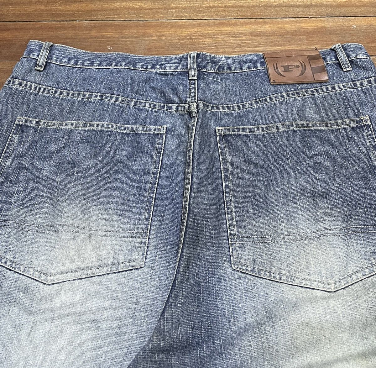Phat Farm × Vintage Very Rare Vintage Phat Farm Oversized Baggy Jeans 2000s Size US 40 / EU 56 - 4 Thumbnail
