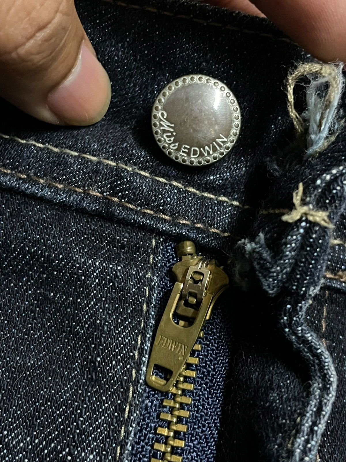 Edwin Vintage Miss Edwin Japan Fade Wash Women’s Bootcut Jeans Size 32" / US 10 / IT 46 - 10 Thumbnail