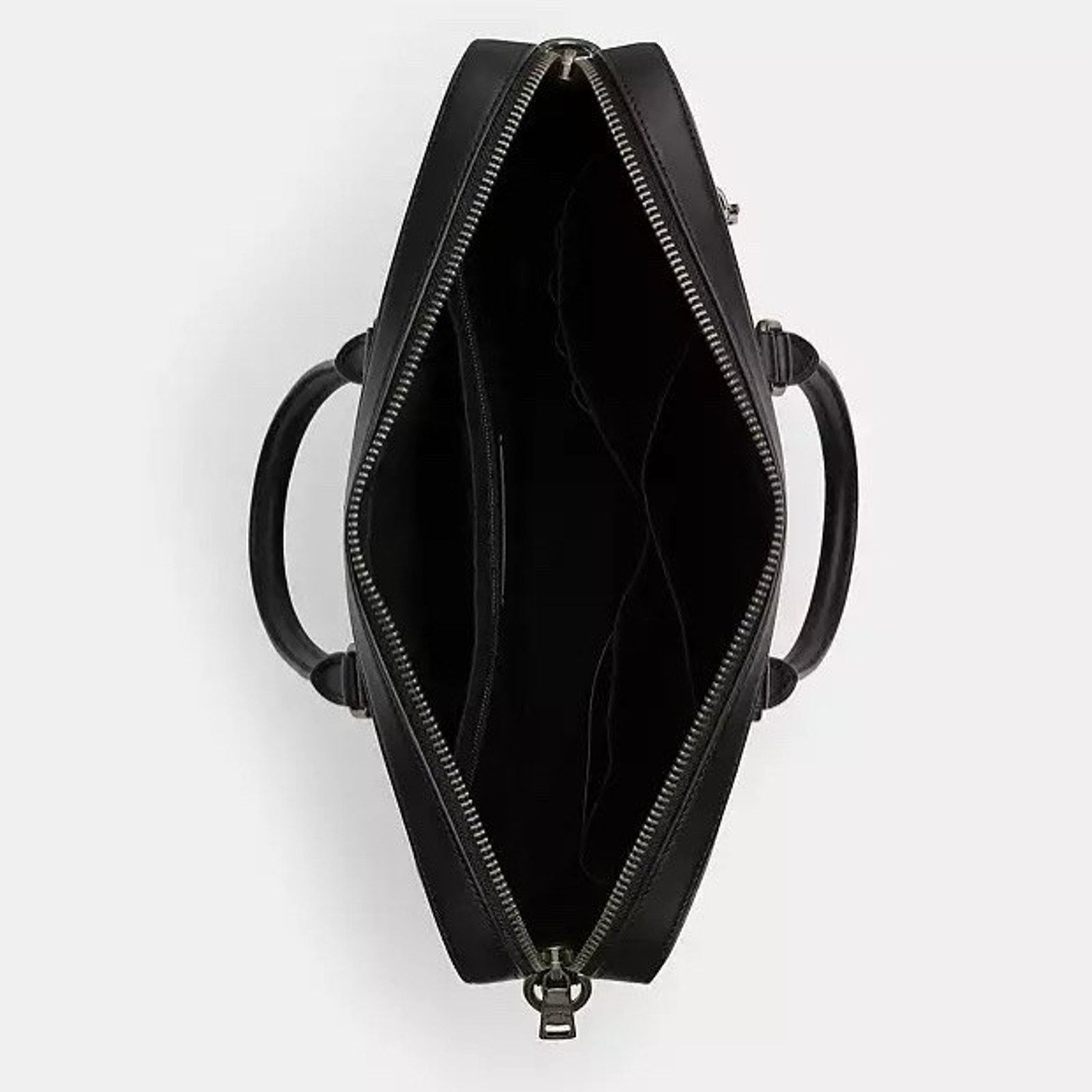 Coach NWT Coach Ethan Slim Brief Signature Canvas Black CV917 Size ONE SIZE - 10 Thumbnail