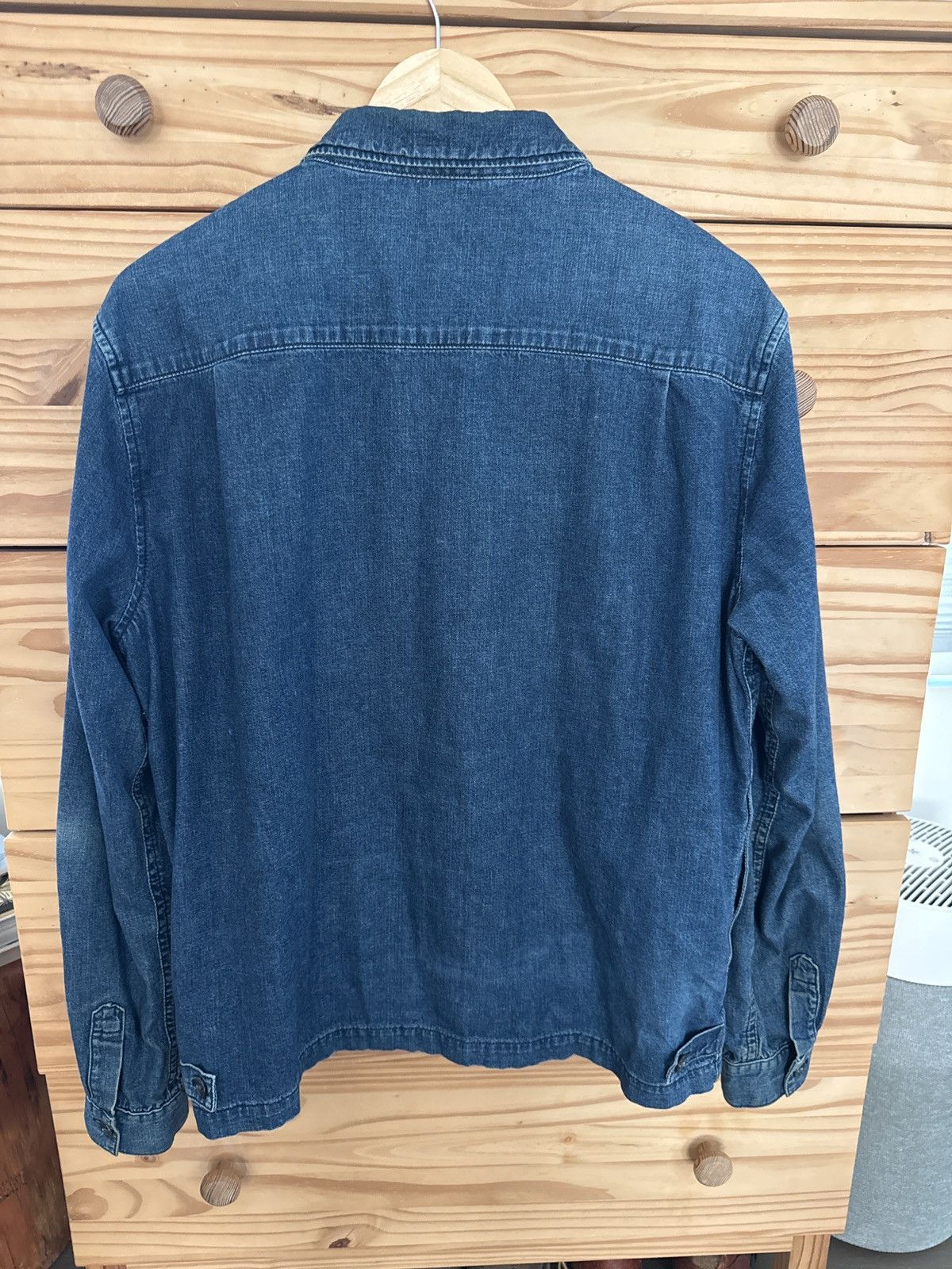 Baldwin Full zip lightweight denim shirt jacket Size US M / EU 48-50 / 2 - 2 Thumbnail