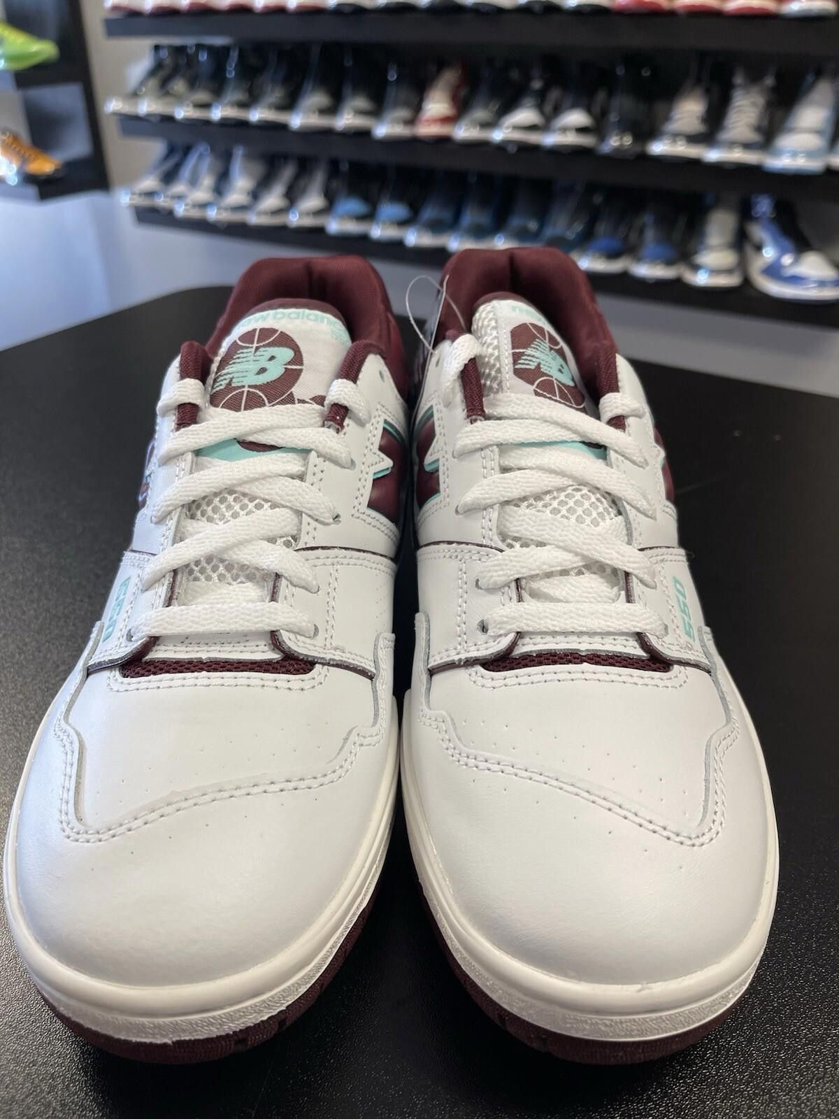 New Balance Size 8 - New Balance BB550WBG 550 'Burgundy Turquoise’ Size US 8 / EU 41 - 2 Thumbnail