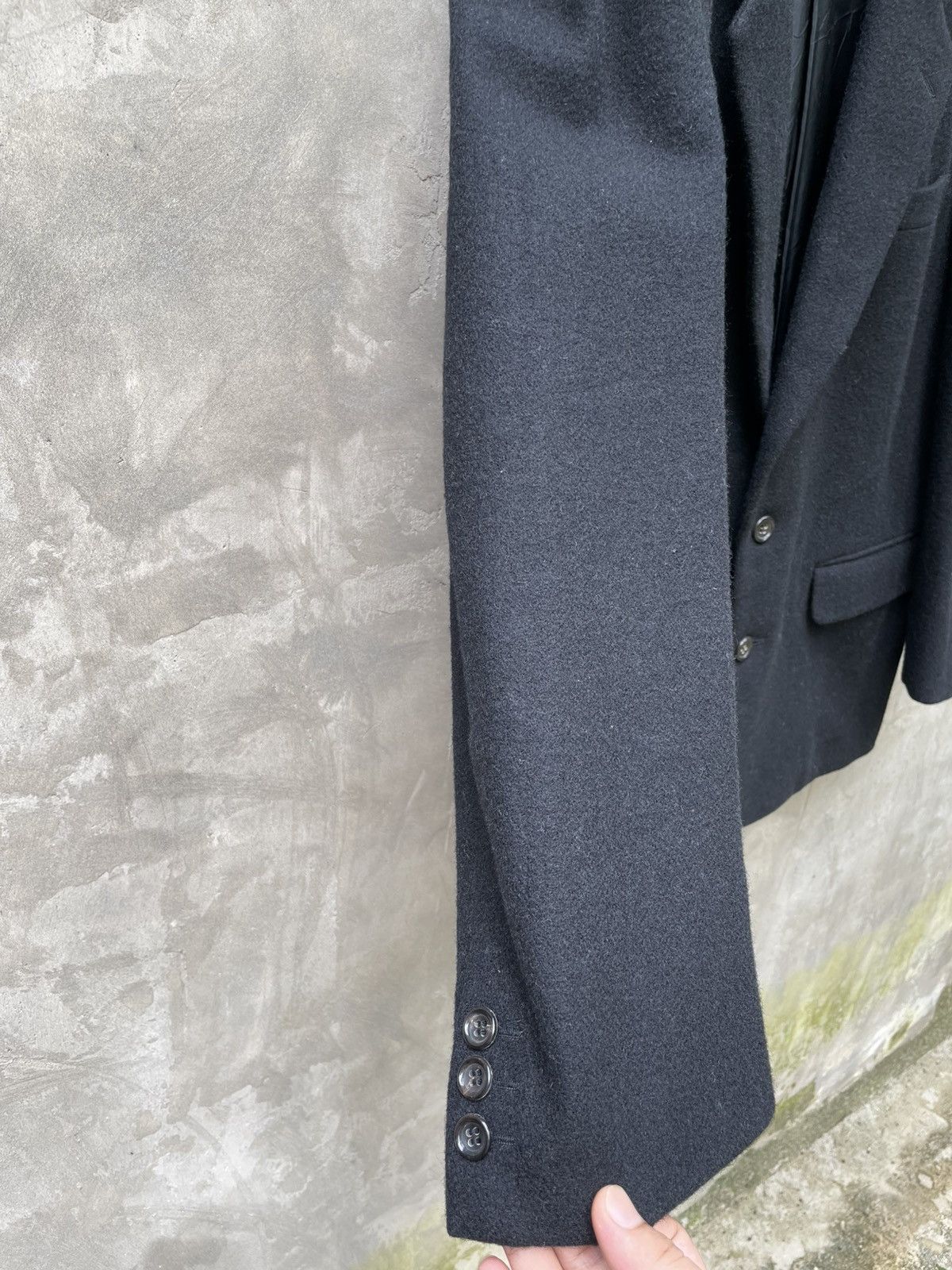 Comme des Garcons Vintage Comme Des Garcons Homme Wool Blazer Jacket Size US M / EU 48-50 / 2 - 7 Thumbnail