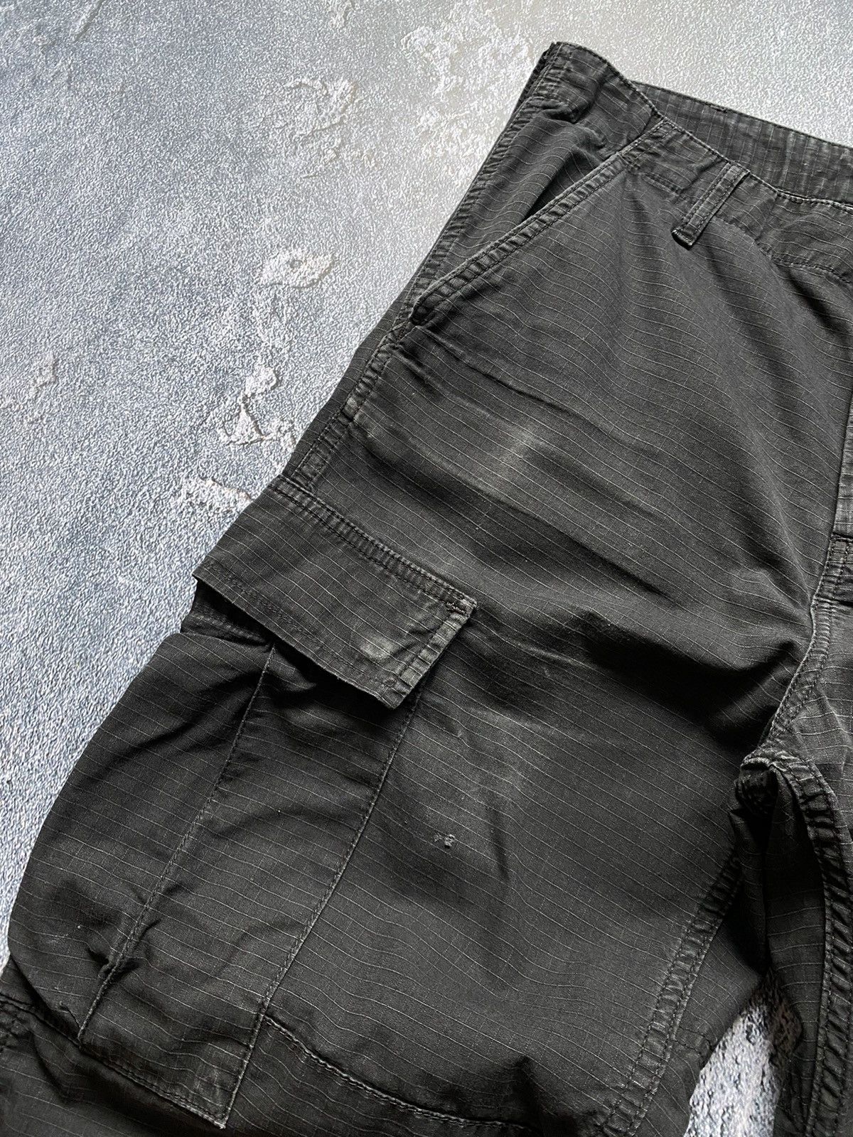 Carhartt × Vintage Carhartt Wip 31/32 Faded Cargo Pocket Logo Pants Trousers Size US 32 / EU 48 - 5 Thumbnail