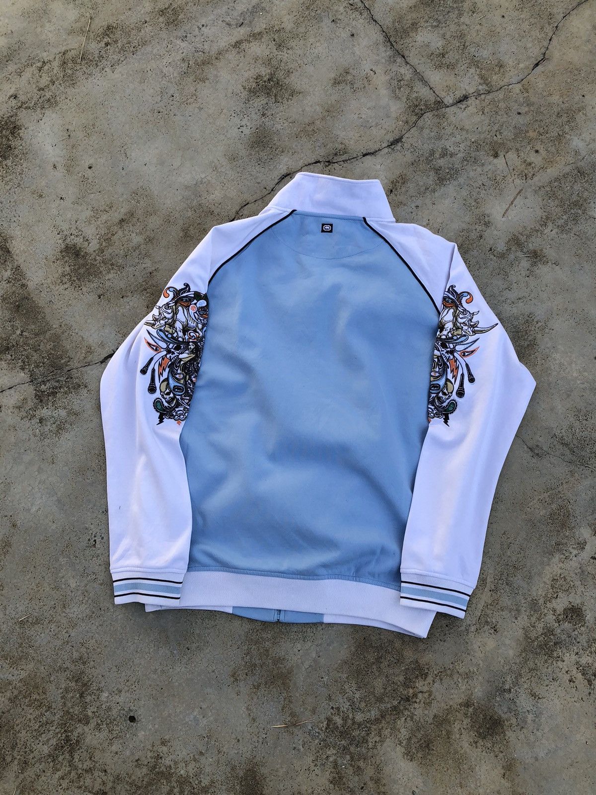 Ecko Unltd. Vintage Ecko Unltd Sexy Women Skull Ed Hardy Like Jacket Size US XXL / EU 58 / 5 - 5 Thumbnail
