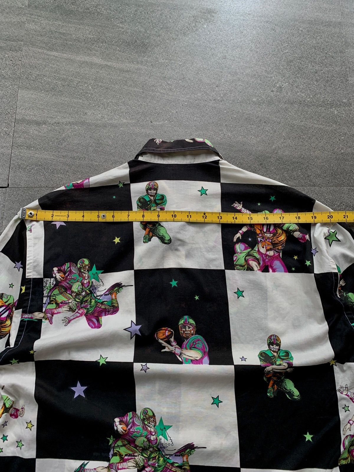 Versace FREE TAX ! Vintage Baseball Checkered Shirt Size US M / EU 48-50 / 2 - 11 Thumbnail
