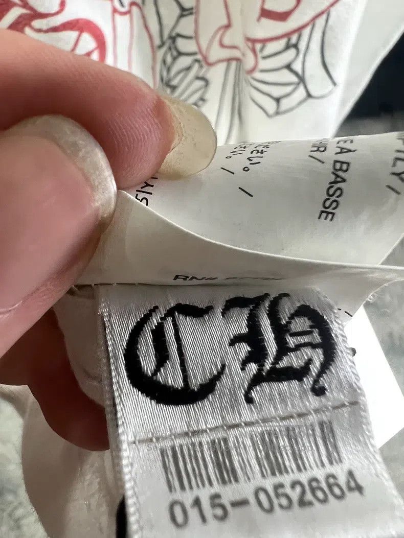 Chrome Hearts CHROME HEARTS Size S Phantom Cross Red Horseshoe Short Slee Size US S / EU 44-46 / 1 - 5 Thumbnail