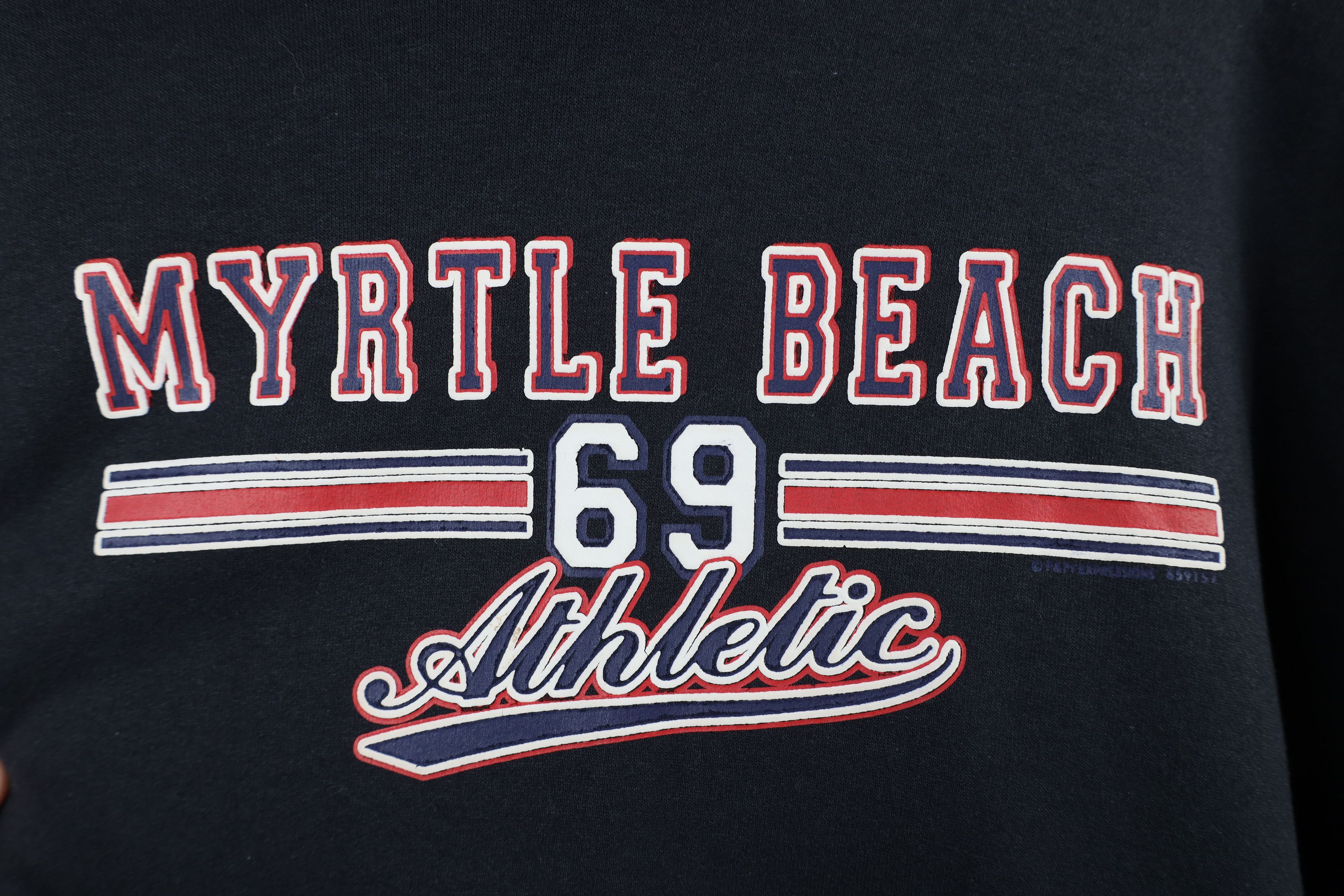 Vintage Vintage 90s Streetwear Myrtle Athletic Hoodie Sweatshirt Size US XL / EU 56 / 4 - 7 Thumbnail