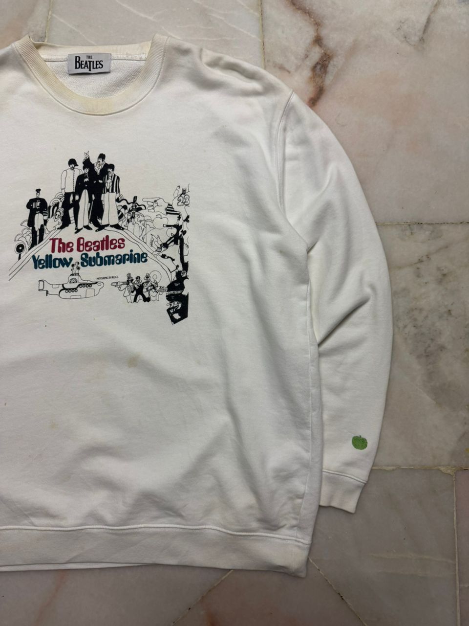Rap Tees The Beatles Yellow Submarine Sweatshirt Promo Subafilms Size US L / EU 52-54 / 3 - 4 Thumbnail