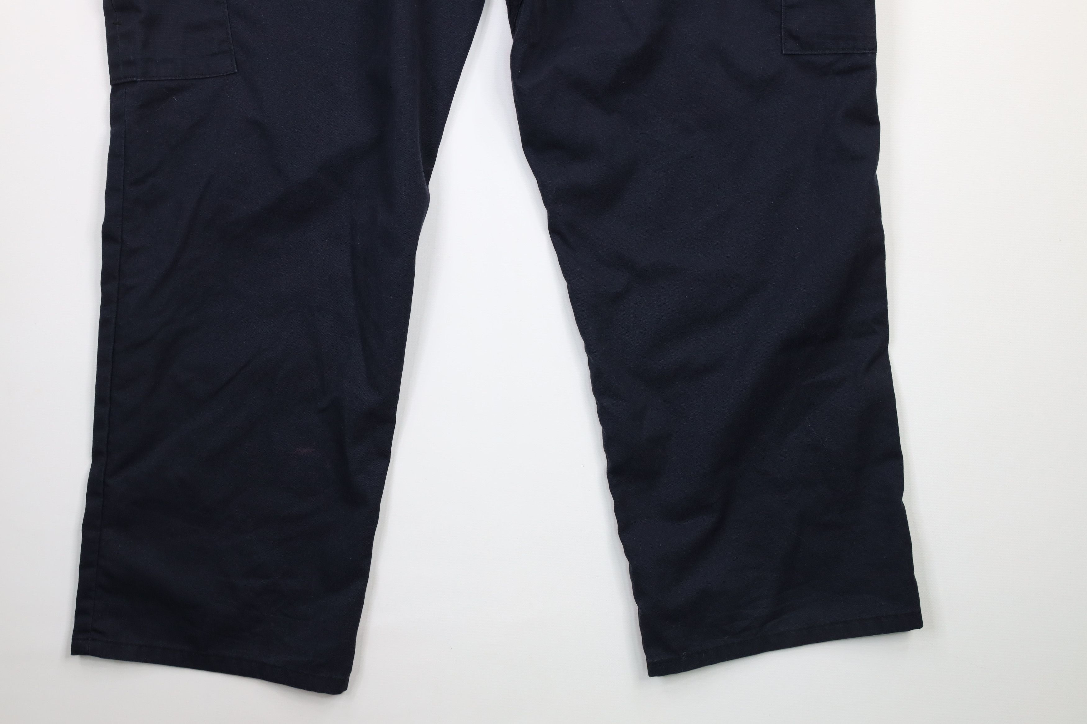 Vintage Vintage Streetwear Baggy Fit Wide Leg Cargo Pants Blue Size US 44 / EU 60 - 11 Thumbnail