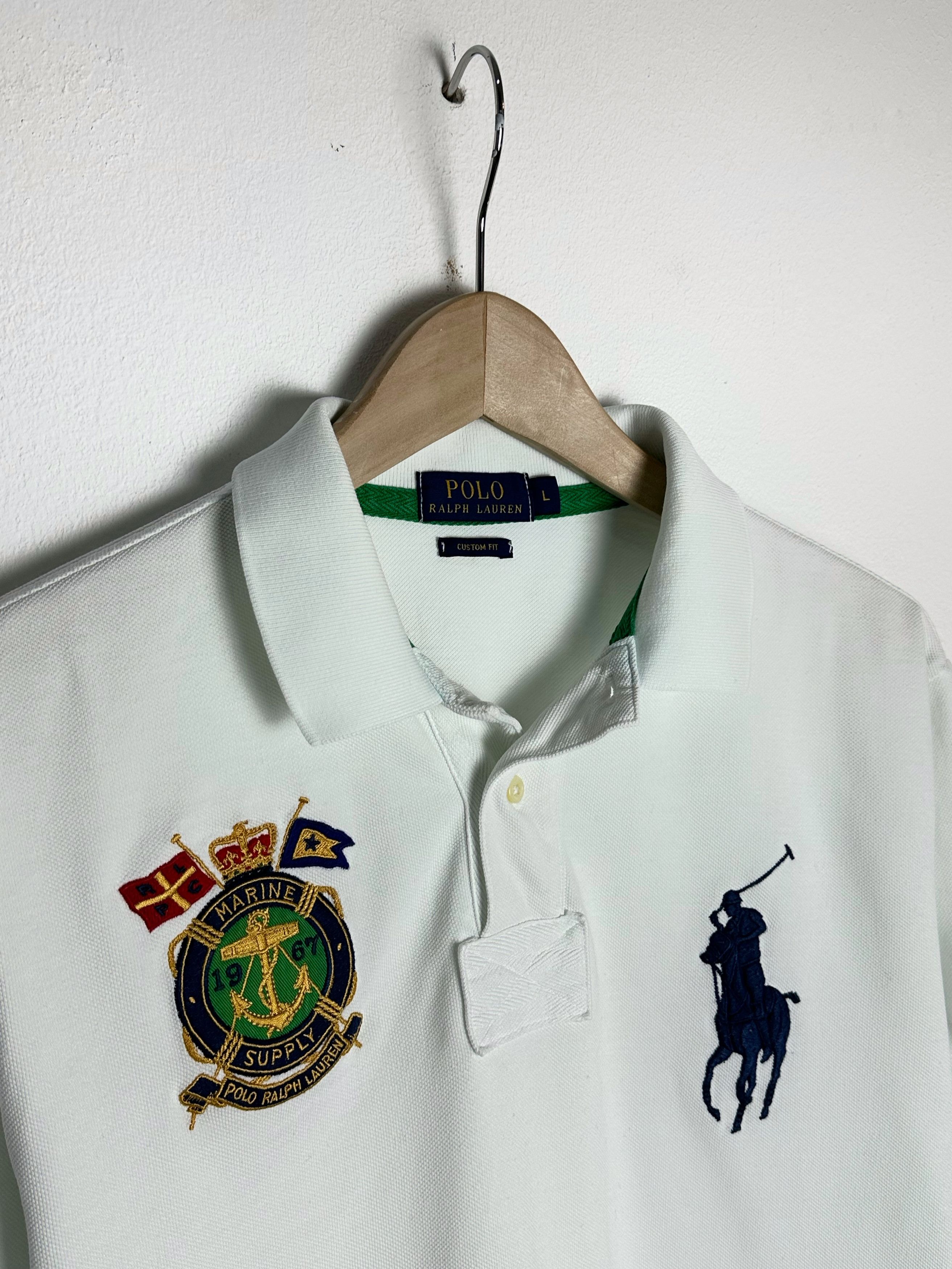 Polo Ralph Lauren × Ralph Lauren × Vintage Polo ralph lauren t-shirt polo rubgy Size US XL / EU 56 / 4 - 3 Thumbnail