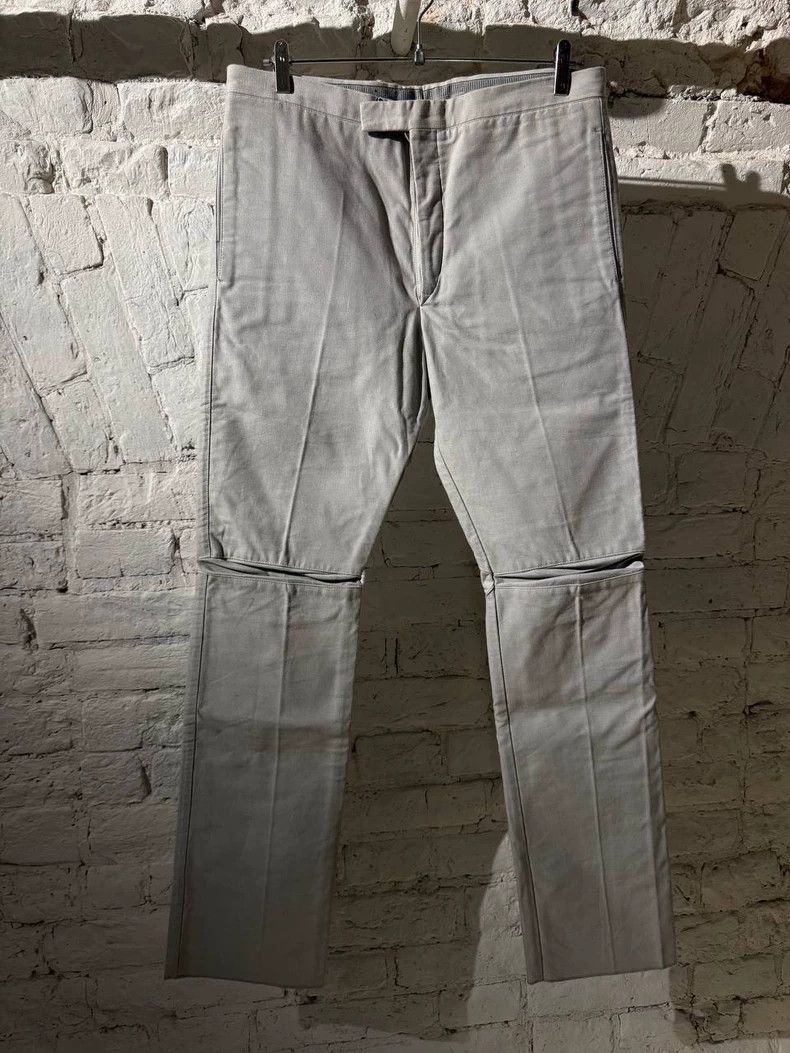 Carol Christian Poell carol christian poell Grey Cotton Pants 2506-Nextarrow Size US 34 / EU 50 - 1 Thumbnail
