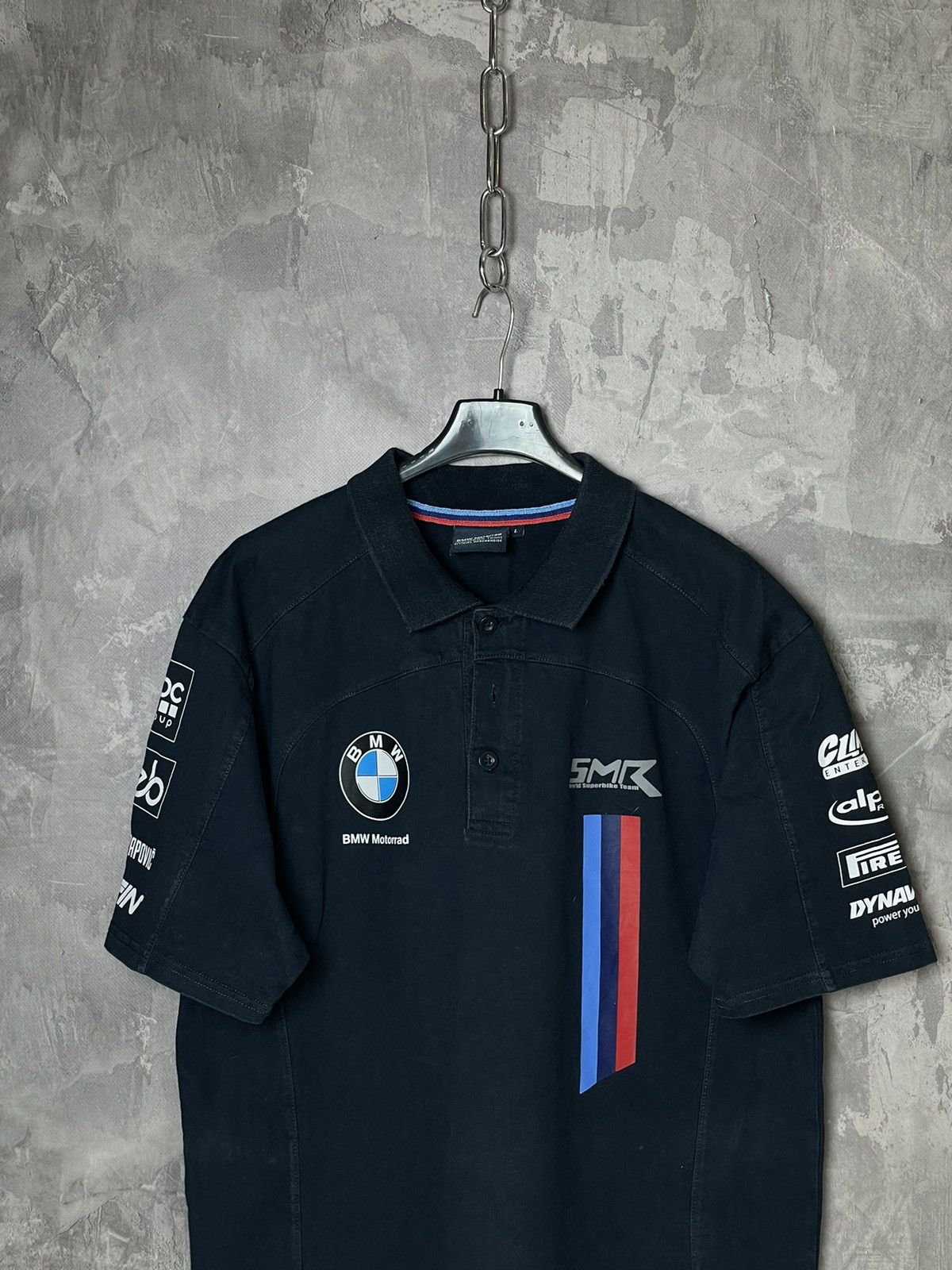 BMW × Vintage Vintage Racing BMW Tyco T-Shirt Polo Formula Uno Size US L / EU 52-54 / 3 - 2 Thumbnail