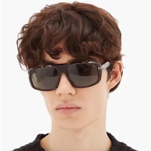 Tom Ford New - Tom Ford Duke Tf754 Soft Squared Acetate Shape Enriche Size ONE SIZE - 5 Thumbnail