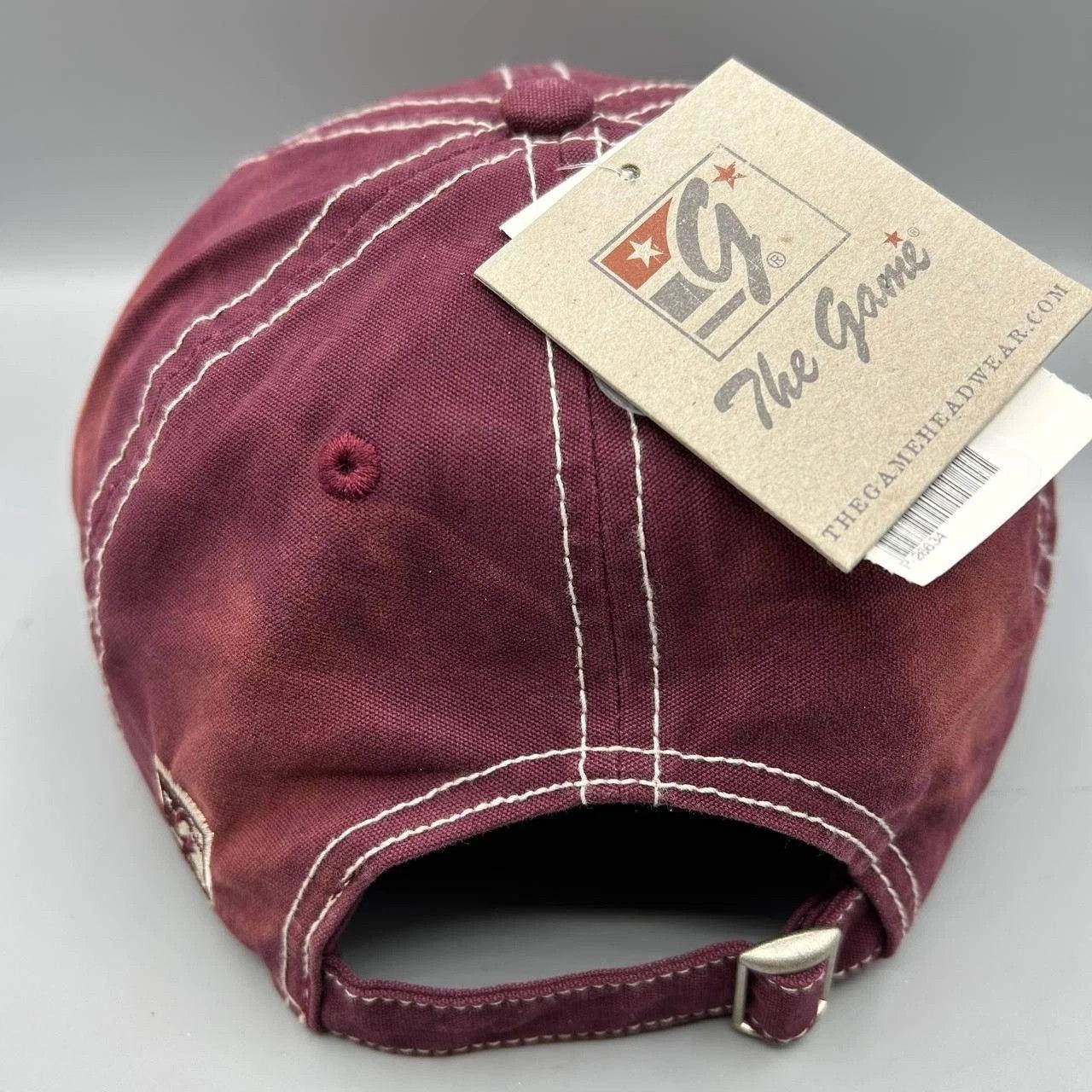 The Game Jackson Hole Wyoming Hat Men Red The Game Strap Back Cotton Size ONE SIZE - 7 Thumbnail