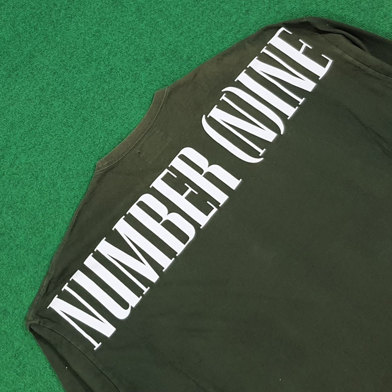 Japanese Brand × Number (N)ine × Vintage Vintage Number Nine Spell Out Oversized Boxy Cut Tshirt Size US L / EU 52-54 / 3 - 2 Thumbnail