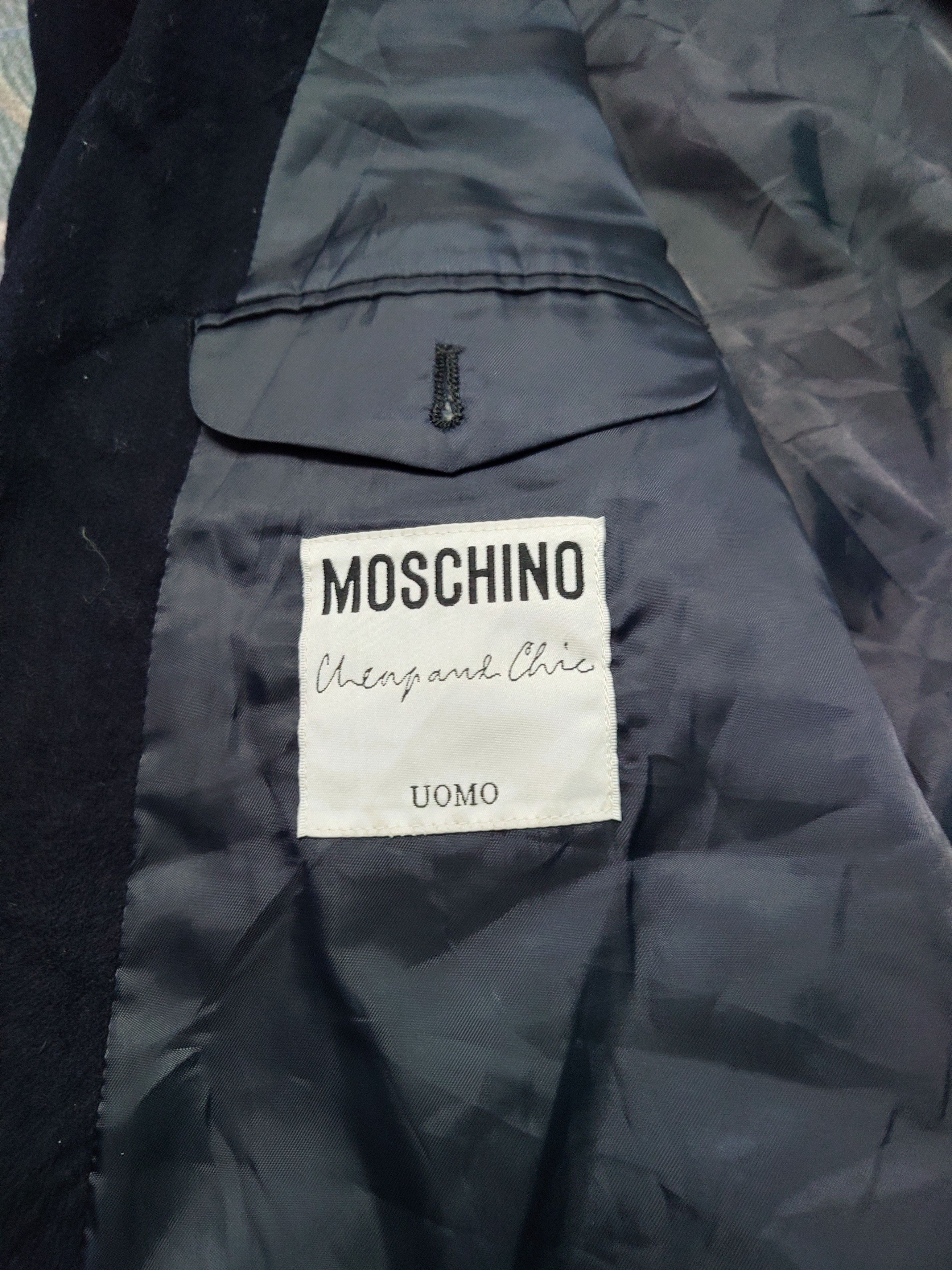 Moschino Moschino Wool Blend Blazer Size L / US 10 / IT 46 - 4 Thumbnail