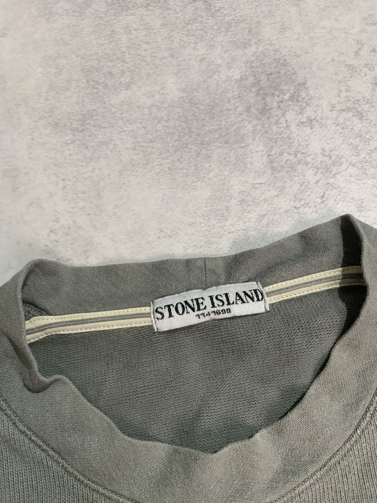 Stone Island Vintage Stone Island AW 2007 Sweatshirt Crewneck Grey Italy Size US L / EU 52-54 / 3 - 4 Thumbnail