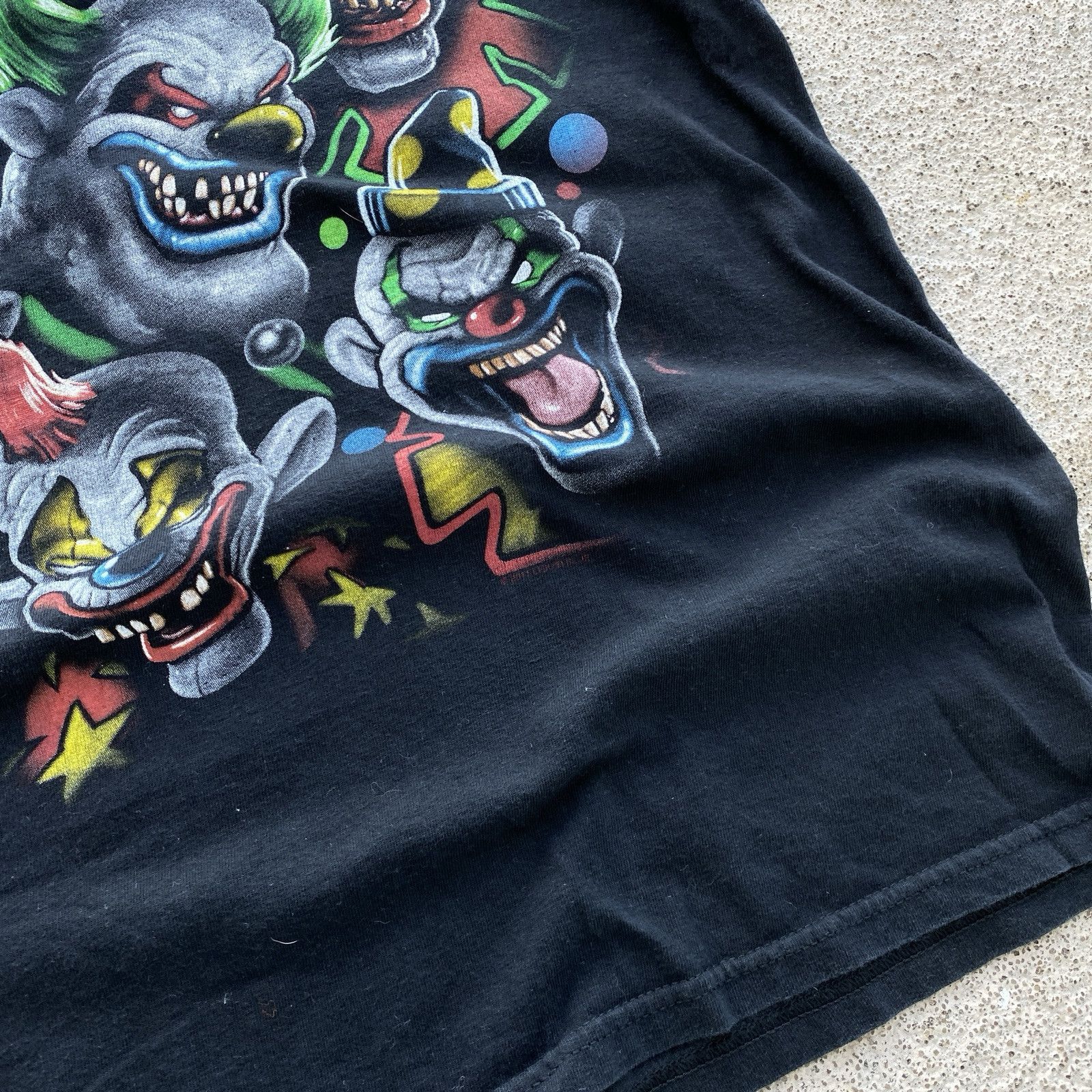 Liquid Blue Vintage 90s Liquid Blue T-shirt Alstyle Evil Clowns Y2K Size US XL / EU 56 / 4 - 7 Thumbnail
