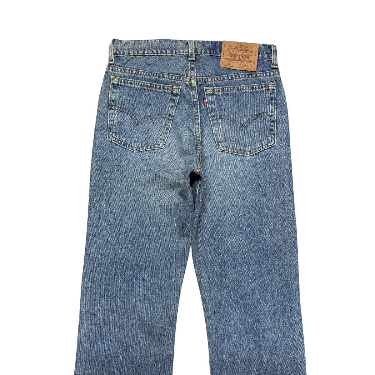Levi's Vintage 90s Levis 517 Flare Jeans Hedi Slimane Size US 30 / EU 46 - 9 Thumbnail