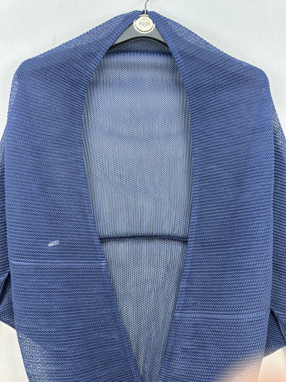 Pleats Please Issey Miyake Pleats Please Issey Miyake Bolero Mesh Cardigan Size L / US 10 / IT 46 - 9 Thumbnail