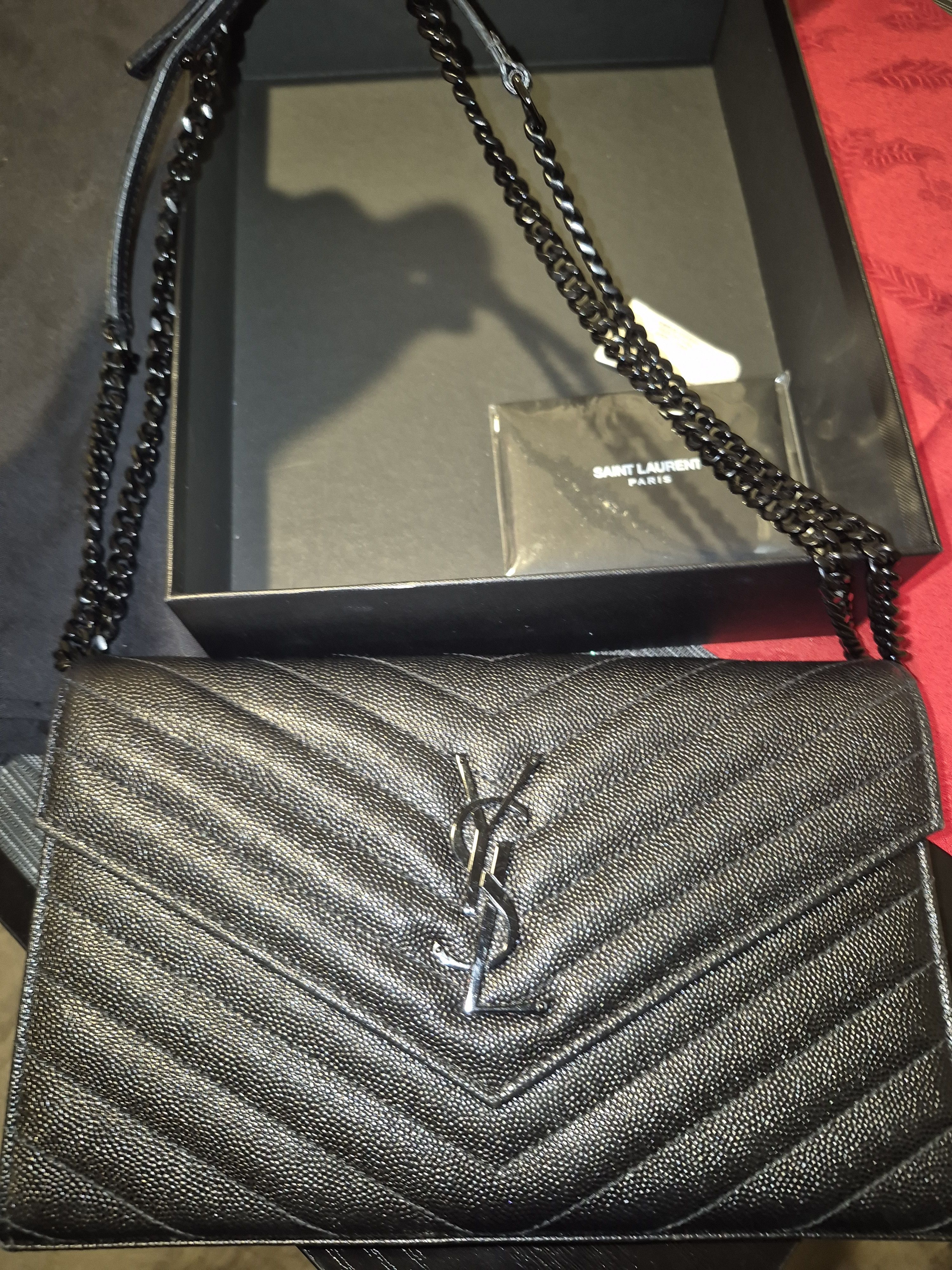 YSL CASSANDRA ENVELOPE BAG