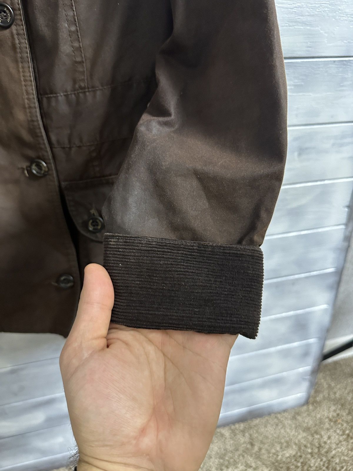 Barbour Rare Luxury Jacket Barbour 100% Waxed Cotton England Size M / US 6-8 / IT 42-44 - 4 Thumbnail