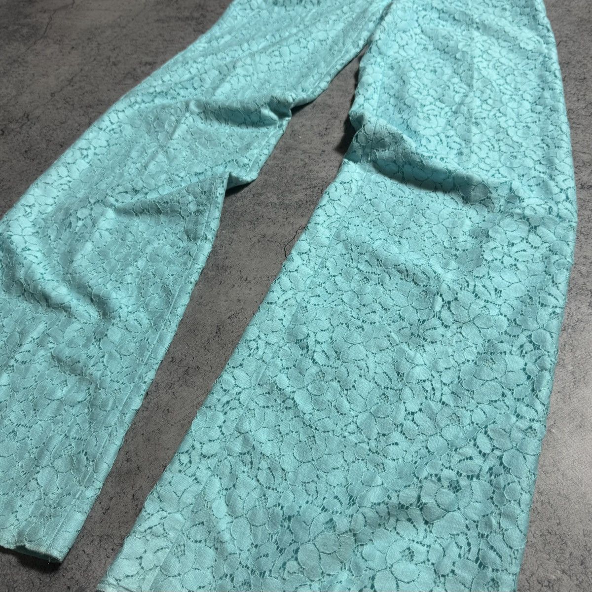 John Galliano NEW Galliano 00s Hose Flared Pants Size 24" / US 00 / IT 34 - 2 Thumbnail