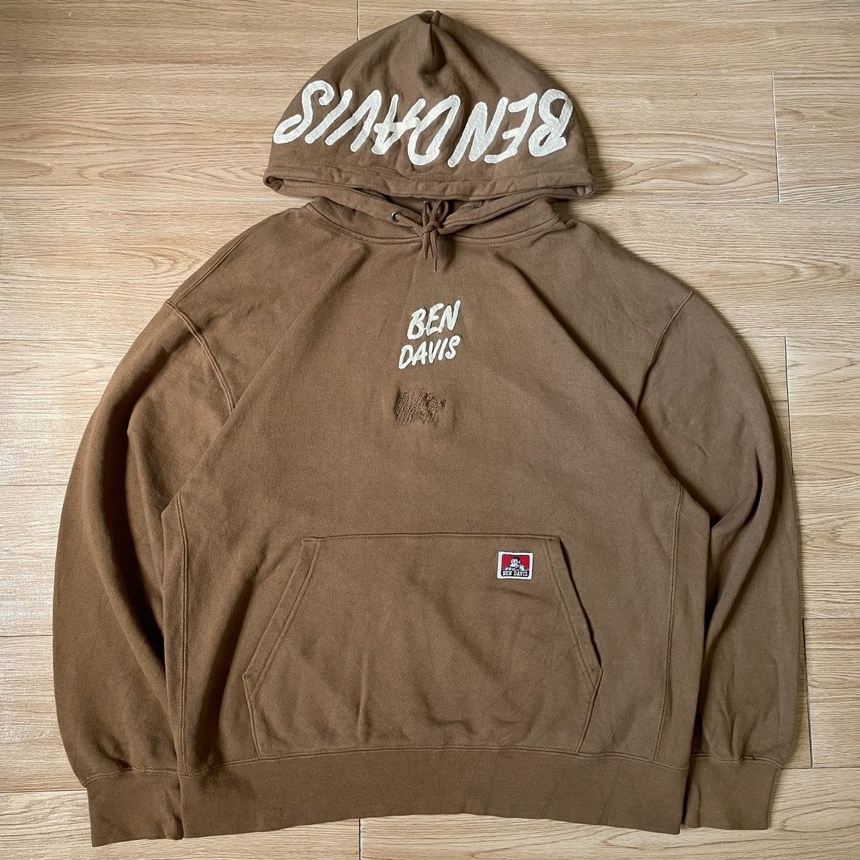 Ben Davis Y2K Ben Davis Embroidery Kanye West Baggy Hoodie Size US L / EU 52-54 / 3 - 1 Thumbnail