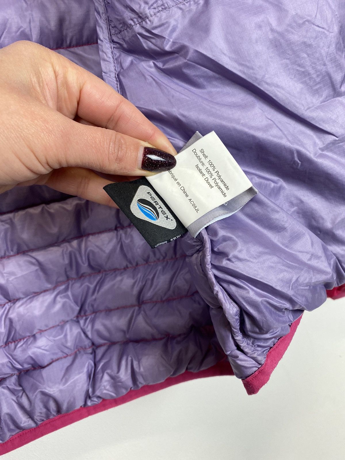 Rab × Vintage Rab Ladies Wmns Microlight Jacket Full Zip Down Pertex XL Size XL / US 12-14 / IT 48-50 - 12 Thumbnail