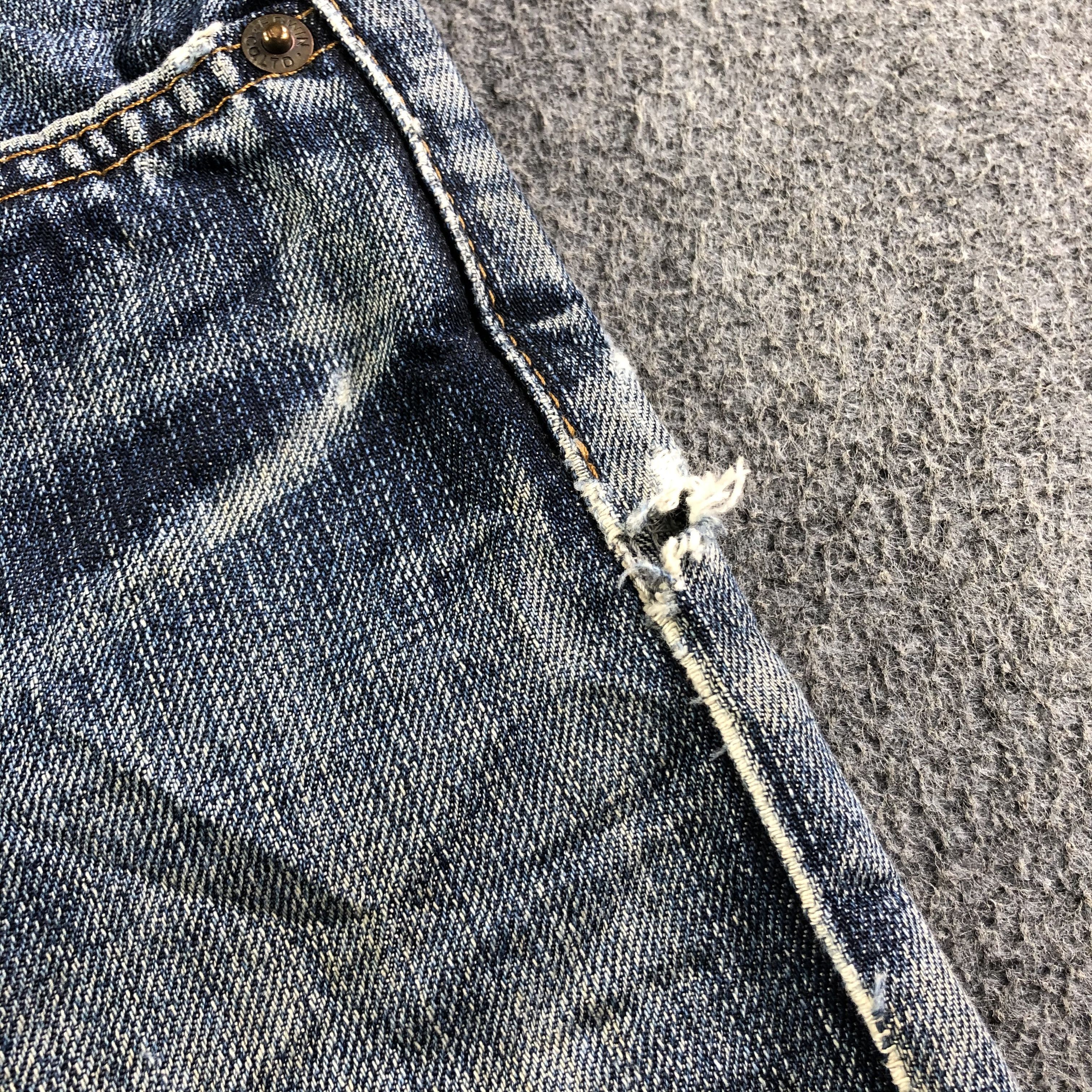 Edwin Vintage Blue Wash Edwin 503 Jeans-J3642 Size US 31 - 9 Thumbnail