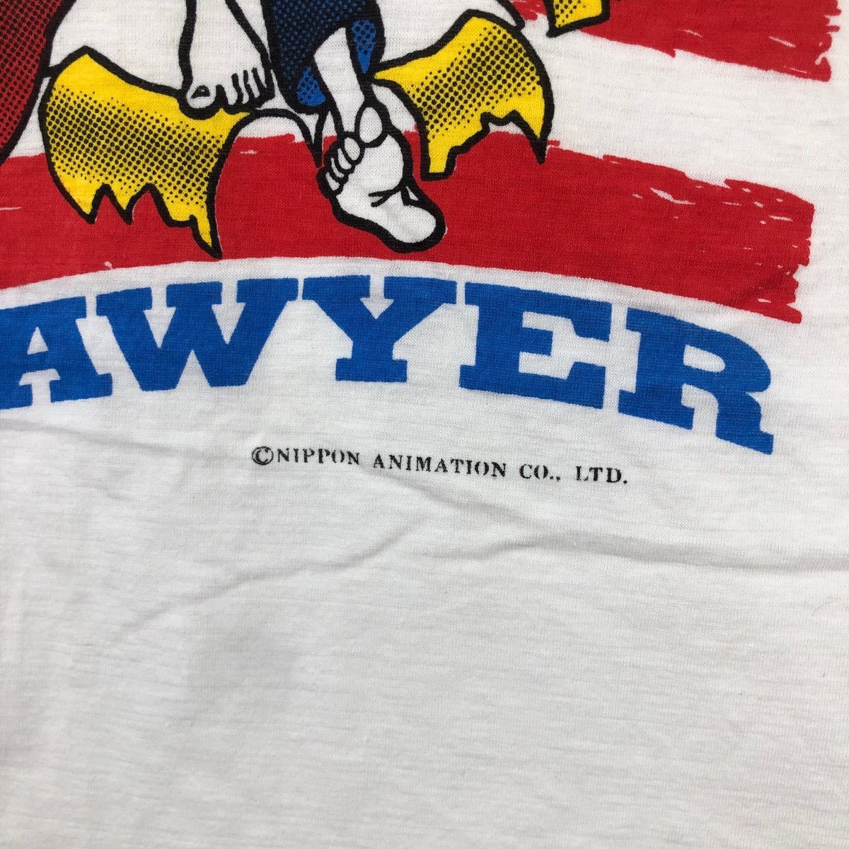 Anime × Vintage Vintage 90s TOM SAWYER Anime Tee Nippon Animation Banpresto Size US M / EU 48-50 / 2 - 3 Thumbnail