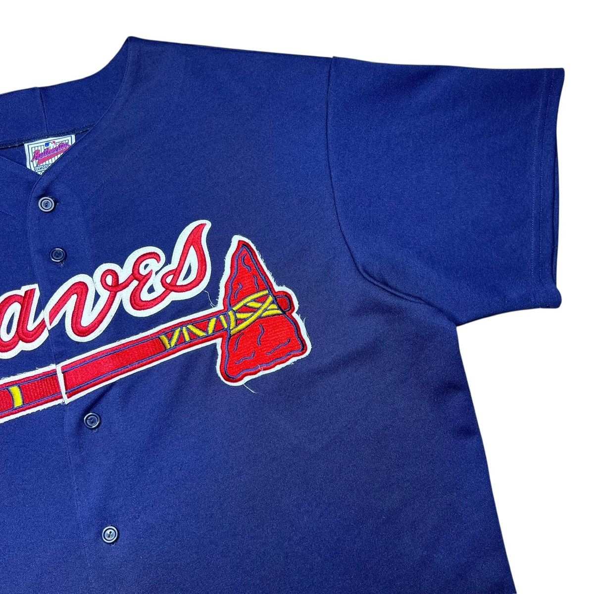 Majestic MLB Atlanta Braves Majestic Diamond Collection Sewn Jersey Size US XL / EU 56 / 4 - 8 Thumbnail