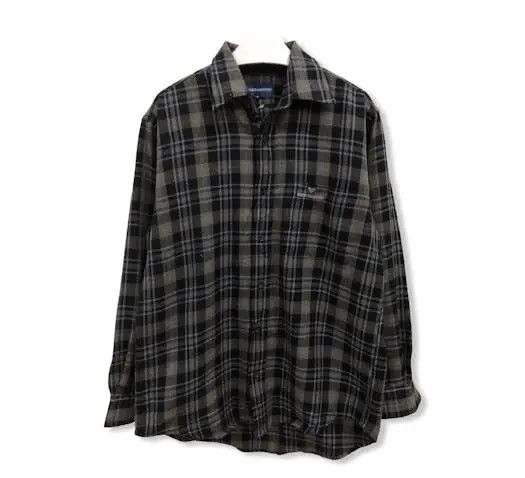 Vintage Vintage Mario Valentino Plaid Tartan Flannel Shirt 👕 Size US M / EU 48-50 / 2 - 1 Thumbnail