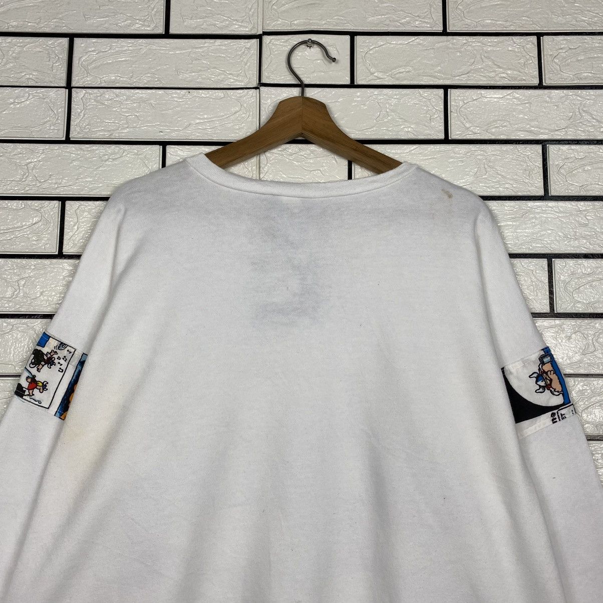 Japanese Brand Vintage Sweatshirt Funnays Big Logo Cartoon Size US M / EU 48-50 / 2 - 10 Thumbnail