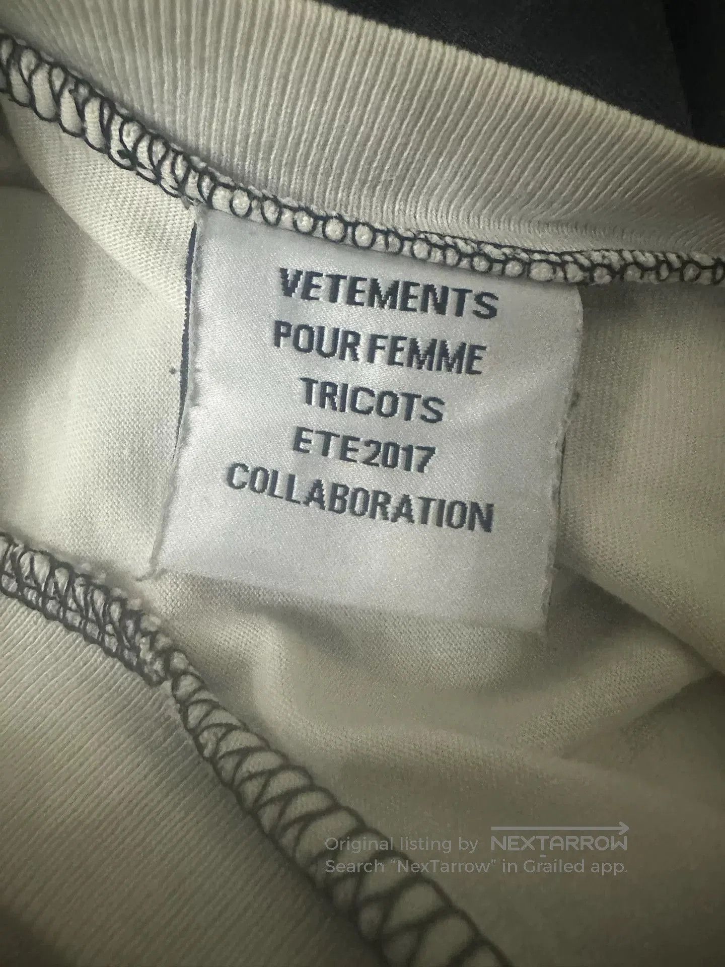 Vetements vetements staff short sleeve t. Size US XS / EU 42 / 0 - 3 Thumbnail