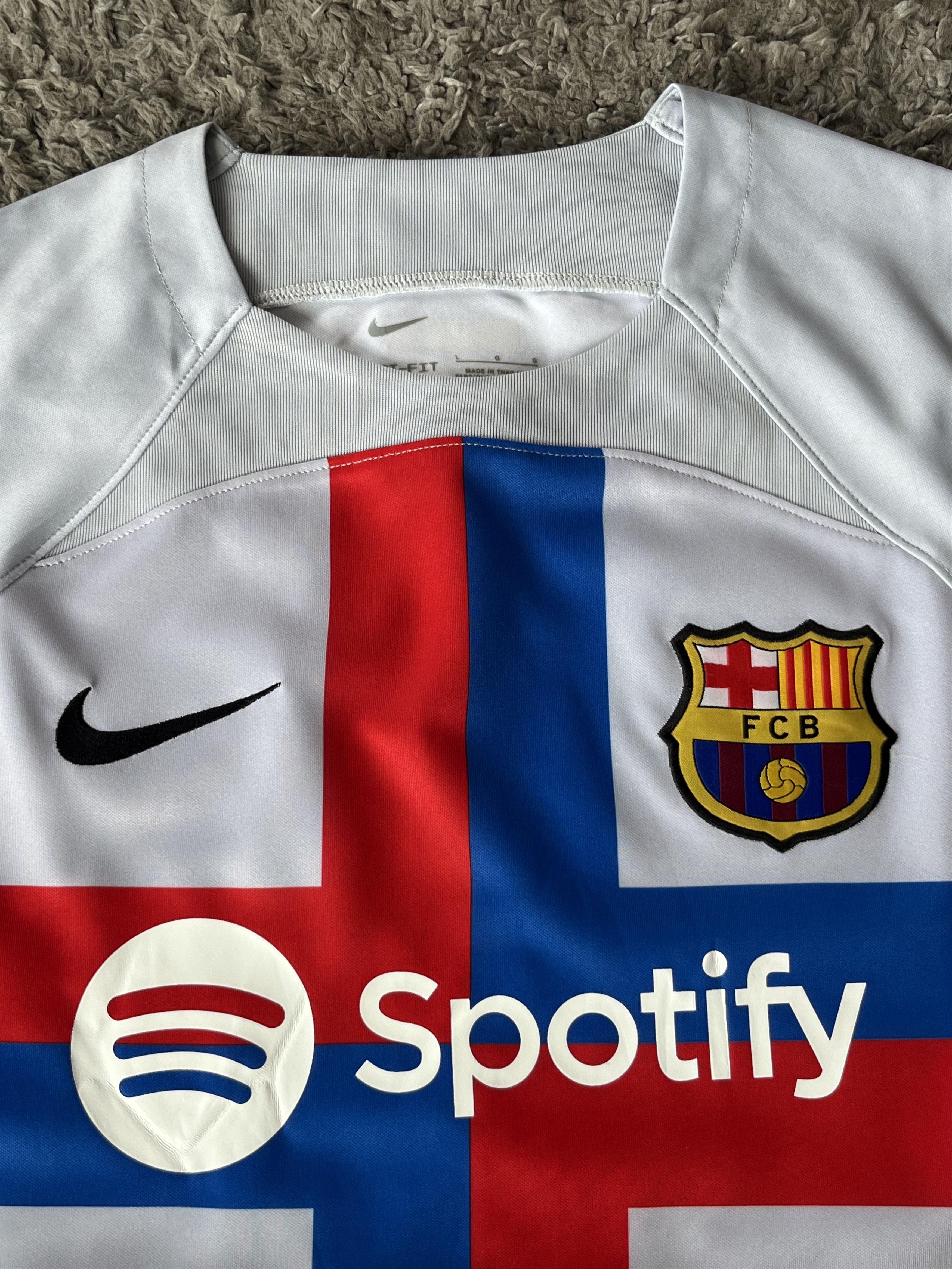 Nike Nike Tee Jersey FC BARCELONA 22/23 Third Stadium Streetwear Size US L / EU 52-54 / 3 - 4 Thumbnail