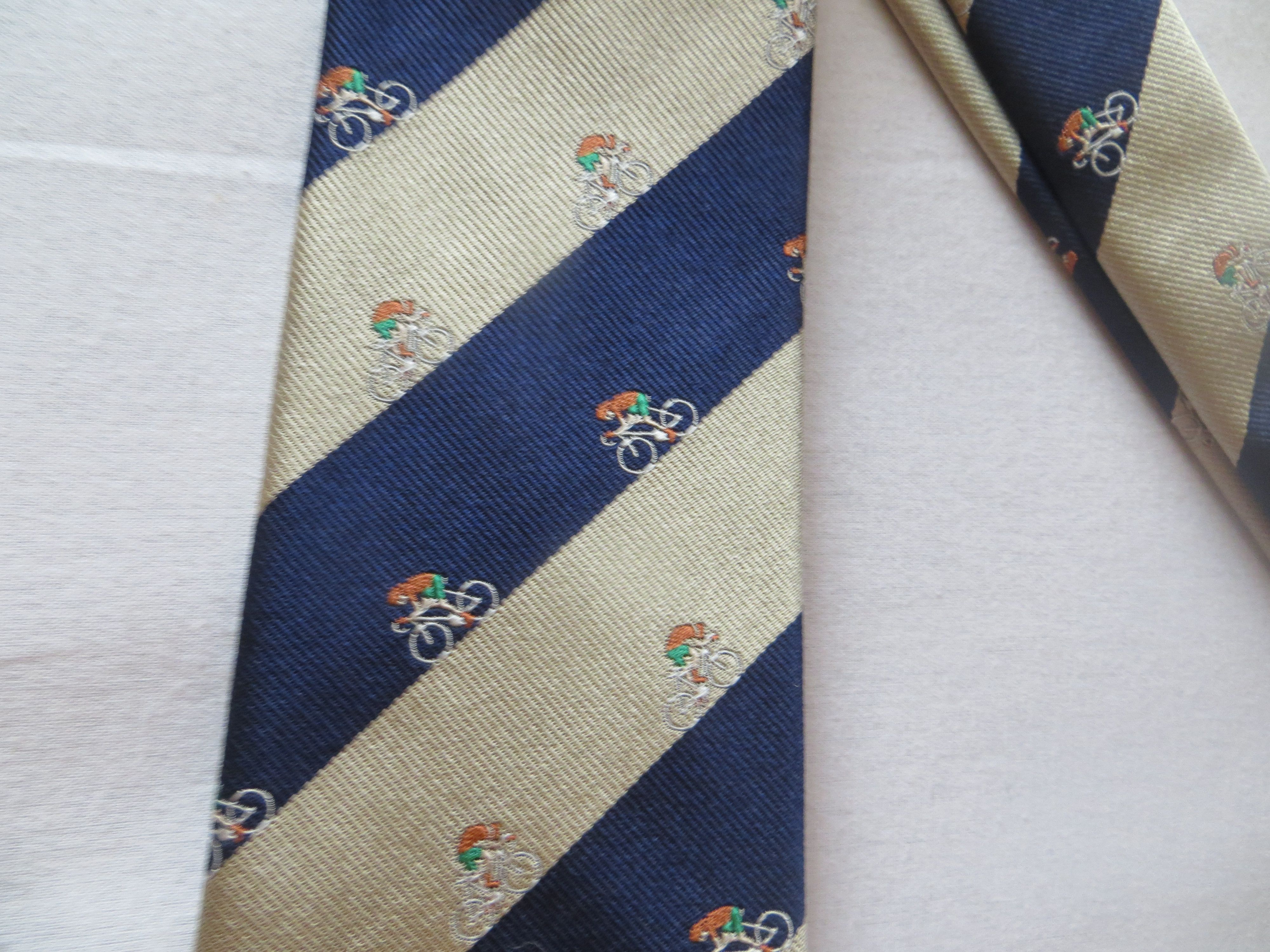 Drake's CYCLE BIKE SILK TIE Size ONE SIZE - 1 Thumbnail