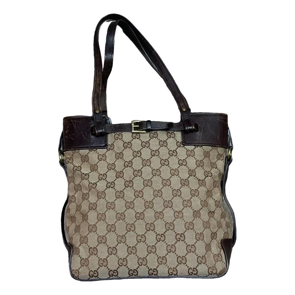 Gucci Monogram Handbag in Beige, Women's Product Image