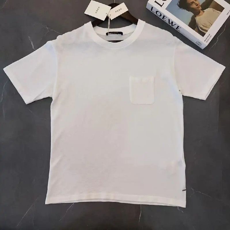 Louis Vuitton Louis Vuitton White Cotton Women's T-Shirt 0089 Size ONE SIZE - 1 Thumbnail