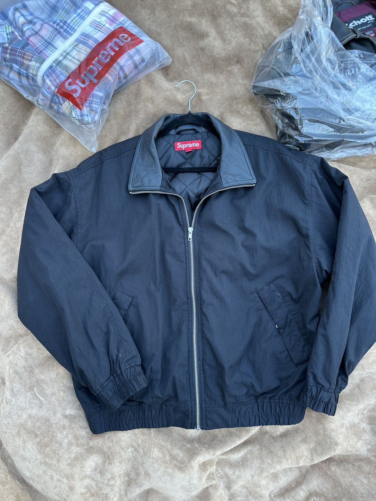 Supreme Supreme Leather Collar Utility Jacket Size US M / EU 48-50 / 2 - 1 Thumbnail