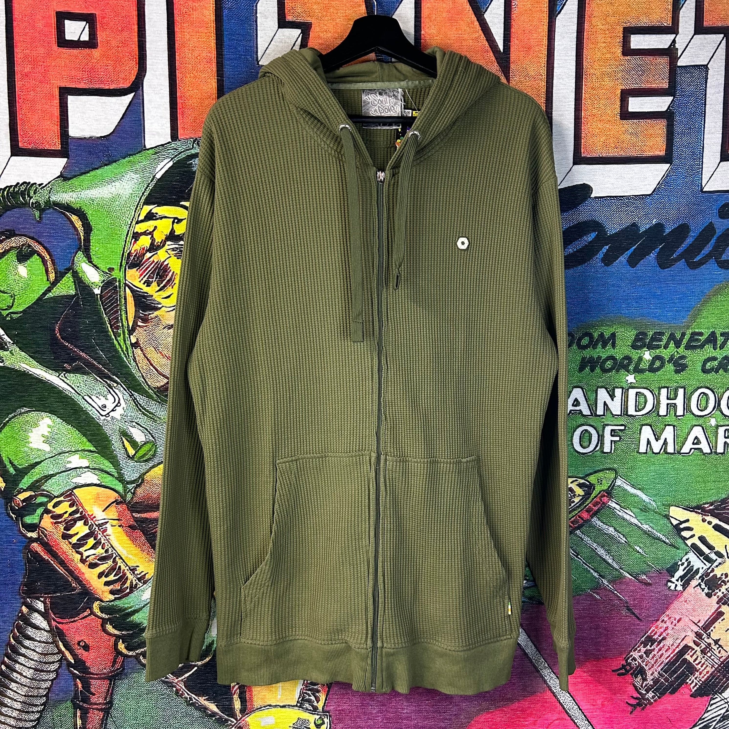 Southpole Y2K Southpole Thermal Zip Up Hoodie Size Large Size US L / EU 52-54 / 3 - 1 Thumbnail