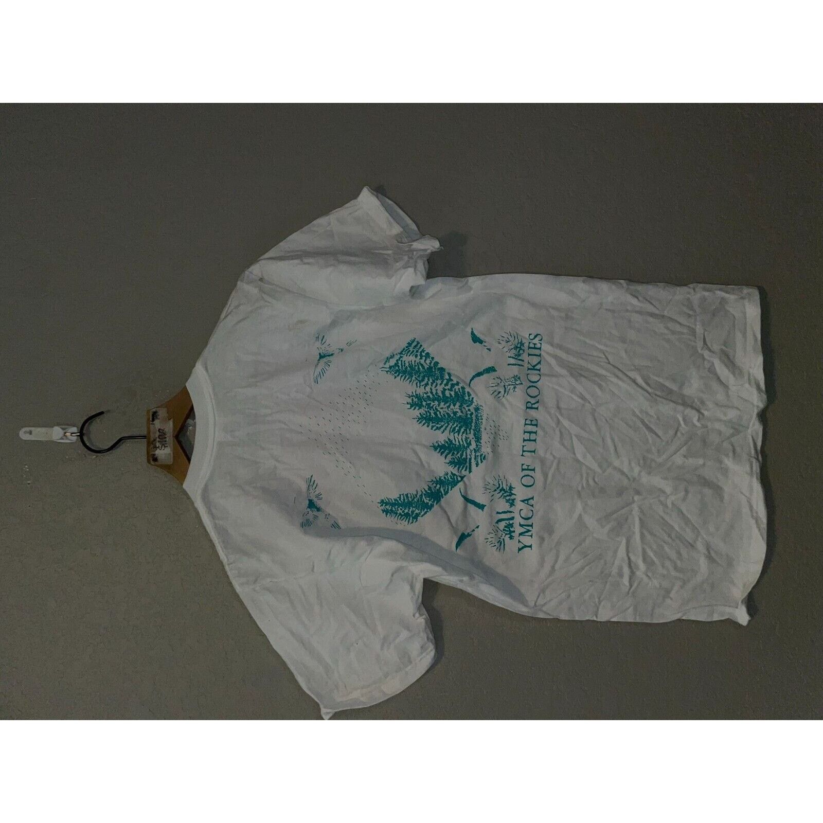 Jerzees Vintage Test Print Shirt YMCA Rockies Whale Tail Tee Summer Size US M / EU 48-50 / 2 - 10 Thumbnail